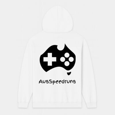 Zip Hoodie (Black Logo, back) Thumbnail