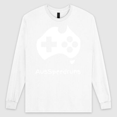 Longsleeve Tee (White Logo) Thumbnail